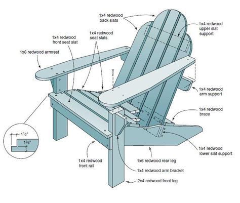 extra large adirondack chair plans.